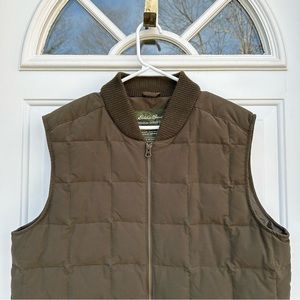 LIKE NEW Eddie Bauer Goose Down Quilted Vest | men’s Medium